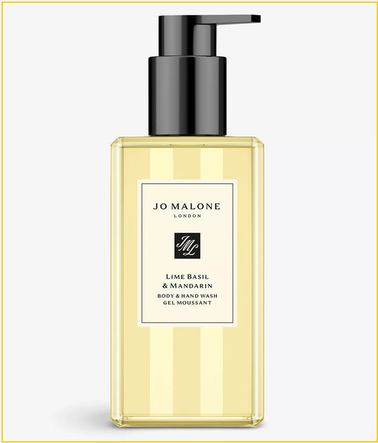 JO MALONE LIME BASIL & MANDARIN BODY & HAND WASH 250ML 青檸羅勒與柑橘手部及身體沐浴凝膠