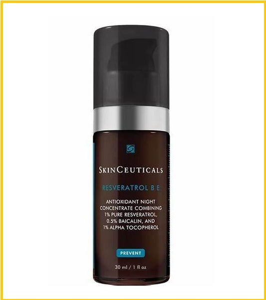 SKINCEUTICALS SKIN CEUTICALS RESVERATROL B E ANTIOXIDANT NIGHT CONCENTRATE 30ML 晚間抗氧修復精華