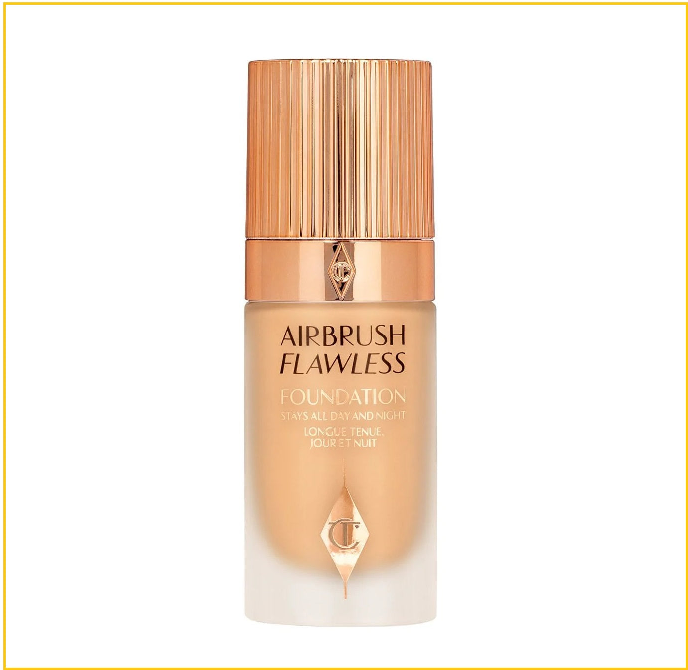 CHARLOTTE TILBURY CT AIRBRUSH FLAWLESS FOUNDATION #7.5 WARM 30ML 輕盈無瑕粉底液