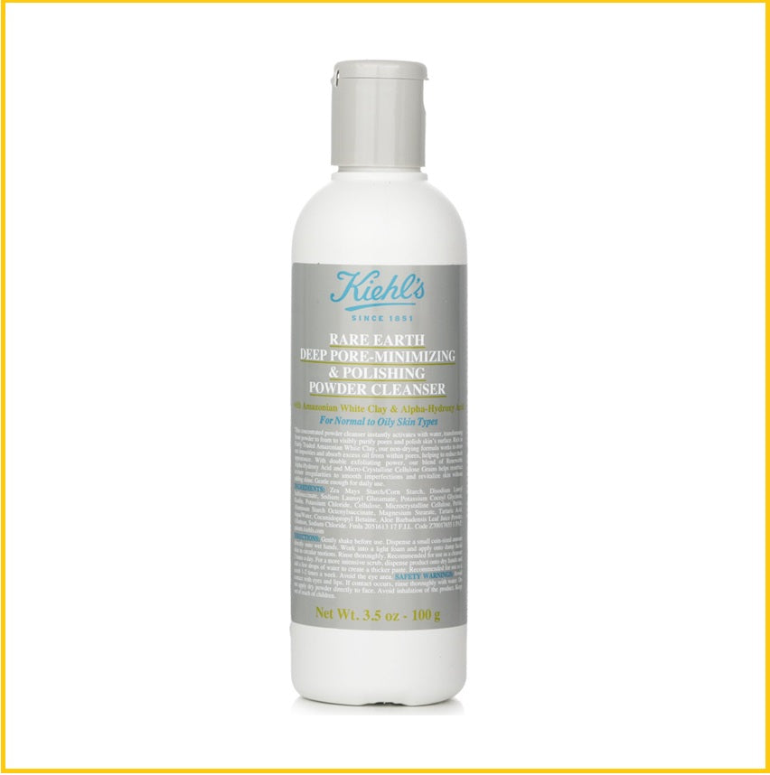 KIEHL'S 科顏氏亞馬遜白泥淨膚潔面粉 KIEHLS RARE EARTH DEEP PORE MINIMIZING & POLISHING POWDER CLEANSER 100G