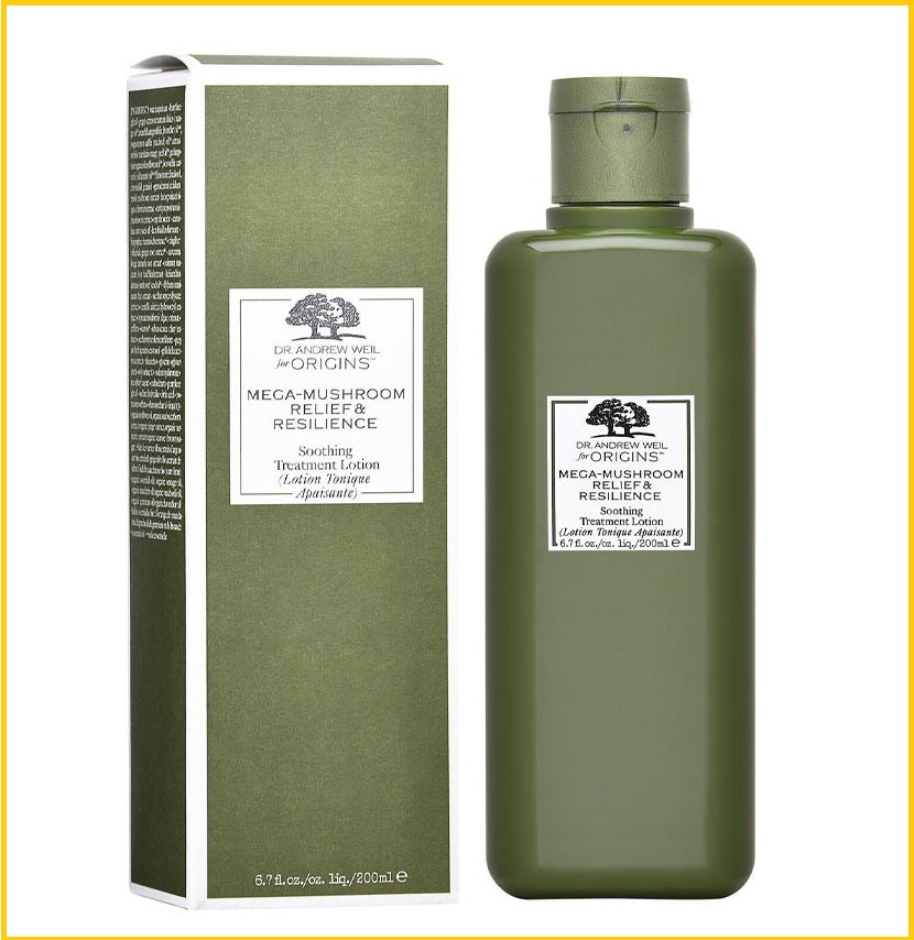 ORIGINS MEGA MUSHROOM RELIEF RESILIENCE SOOTHING TREATMENT LOTION 200ML 菌菇爽膚水