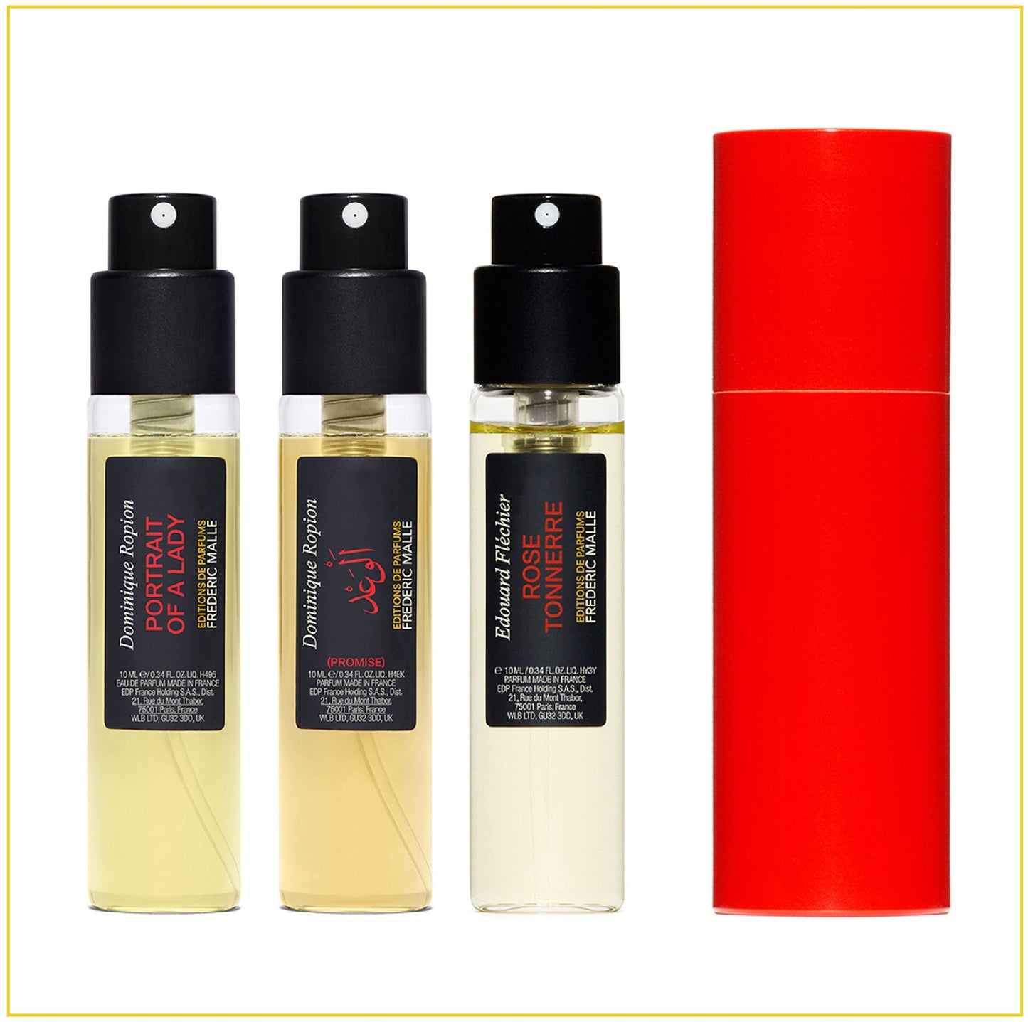 FREDERIC MALLE 3 ROSES TRAVEL GIFT DUO SET 3枝玫瑰旅行淡香精香水套裝