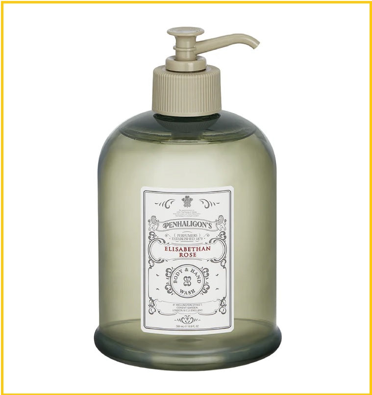 PENHALIGON'S PENHALIGONS ELISABETHAN ROSE BODY AND HAND WASH 500ML 伊莉莎白玫瑰沐浴露