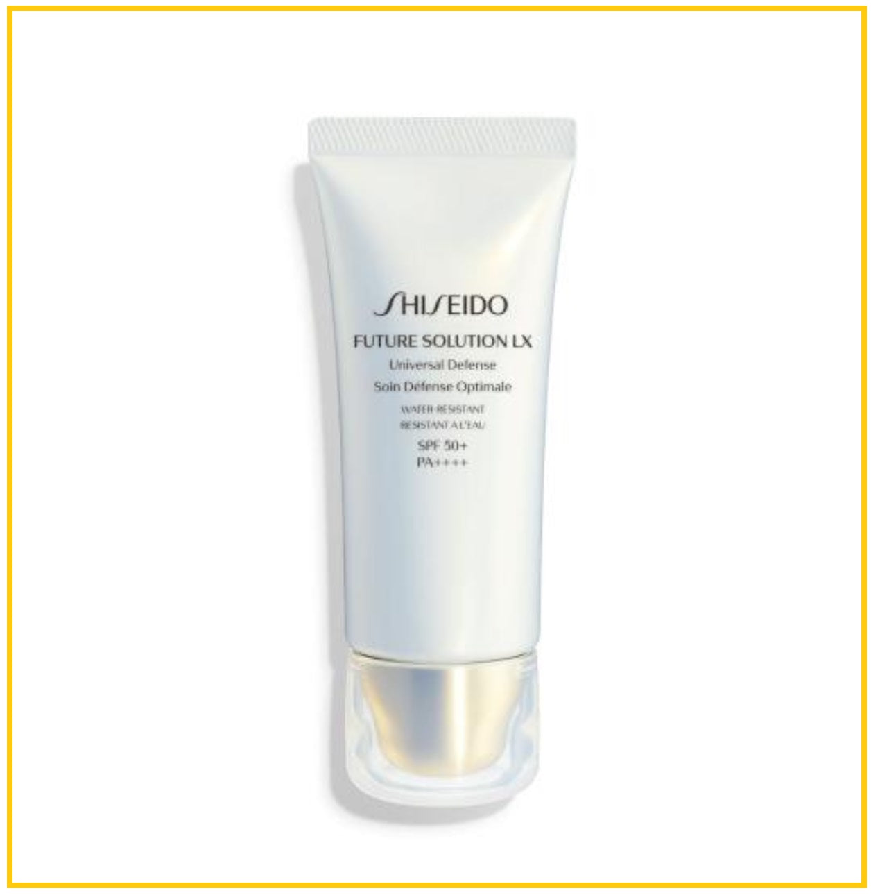 SHISEIDO FUTURE SOLUTION LX UNIVERSAL DEFENSE E SPF50+ PA++++ 50ML 晶鑽修護抗禦防曬霜