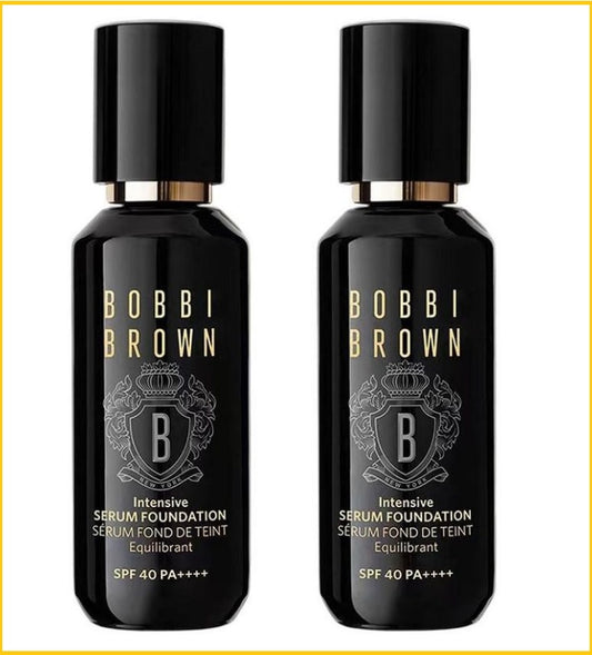 BOBBI BROWN INTENSIVE SERUM FOUNDATION #0.5 WARM PORCELAIN DUO SET 30ML X2 蟲草粉底液套裝