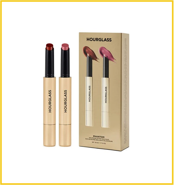 HOURGLASS PHANTOM VOLUMIZING GLOSSY BALM DUO SET 1.7G X2 魅影豐盈亮澤唇膏套裝