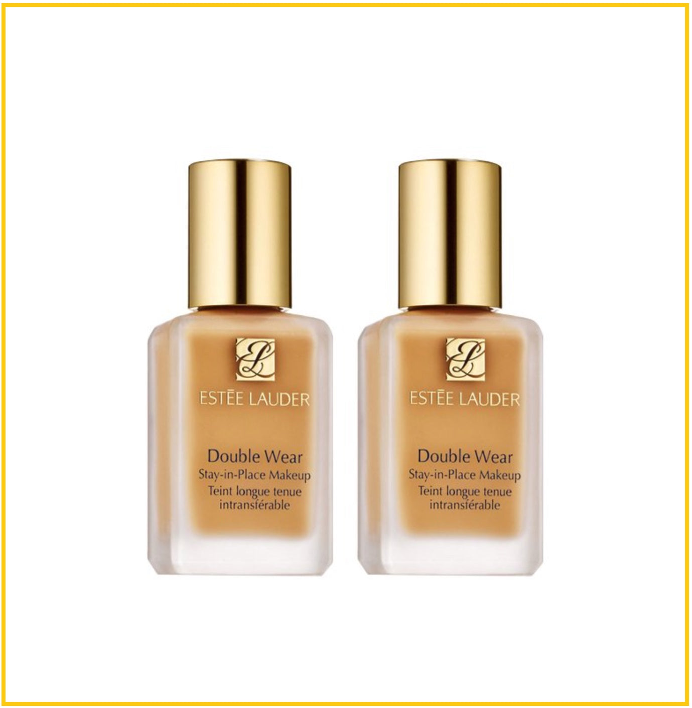 ESTEE LAUDER DOUBLE WEAR STAY IN PLACE MAKEUP #2C0 DUO SET 30ML X2 持久防曬粉底