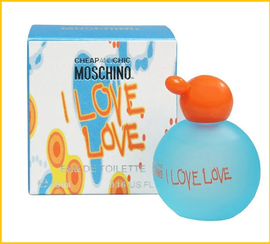 MOSCHINO I LOVE LOVE EAU DE TOILETTE SPRAY 4.9ML 我愛默斯奇諾淡香水