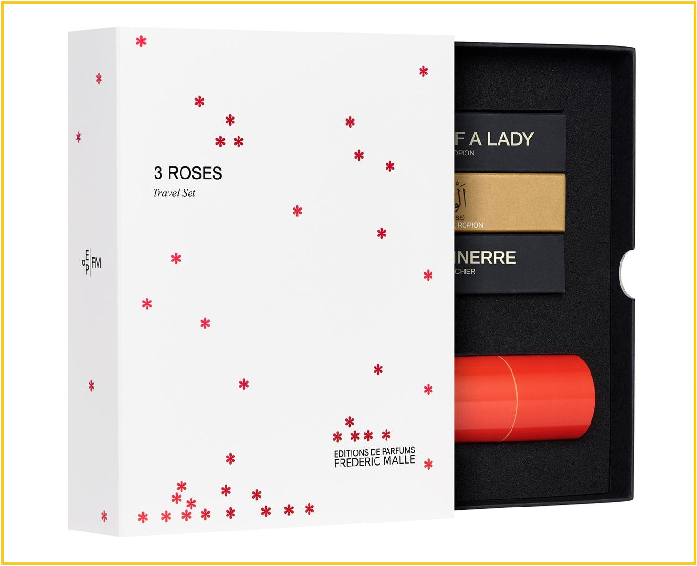 FREDERIC MALLE 3 ROSES TRAVEL GIFT DUO SET 3枝玫瑰旅行淡香精香水套裝