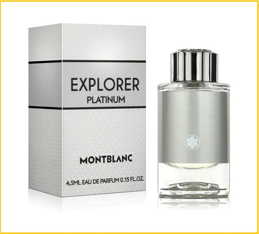 MONT BLANC EXPLORER PLATINUM EDP MINI FOR MEN 4.5ML 極限探尋男性淡香精香水