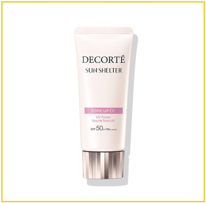 COSME DECORTE SUN SHELTER TONE UP CC #01 / #02 / #10 35G 透亮防護素顏乳