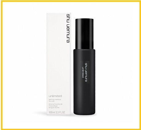 SHU UEMURA UNLIMITED MAKEUP FIX MIST 100ML 黑色定妝噴霧