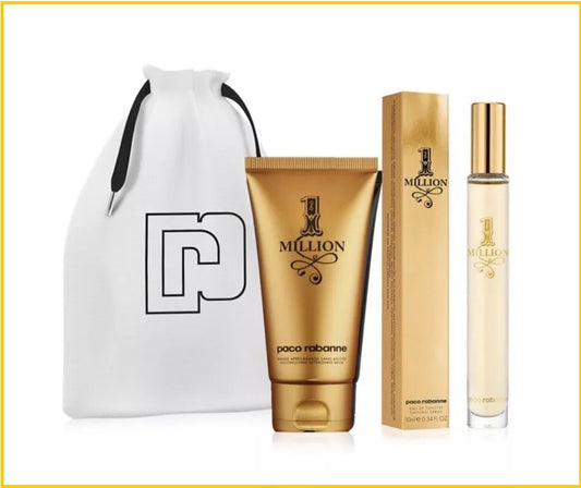 PACO RABANNE 1 MILLION MENS TRAVEL SET 帕高三件套裝