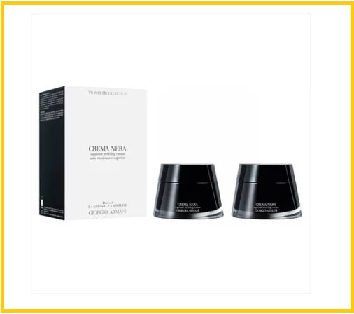 GIORGIO ARMANI ARMANI BLACK KEY ULTIMATE BEAUTY REPAIR CREAM SET 50ML X2 黑鑰匙至臻英顏面霜套裝