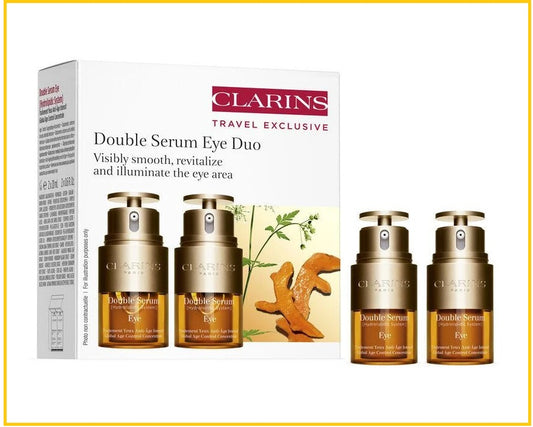 CLARINS DOUBLE SERUM EYE DUO SET 20ML X2 雙萃煥活眼部精華眼霜套裝