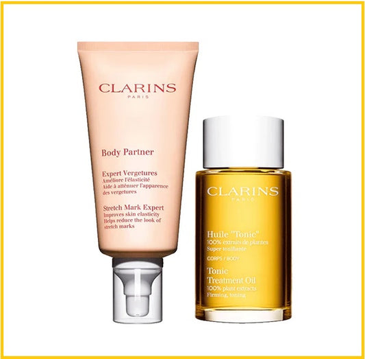 CLARINS A BEAUTIFUL PREGNANCY TRAVEL EXCLUSIVE DUO SET 孕婦兩件套裝