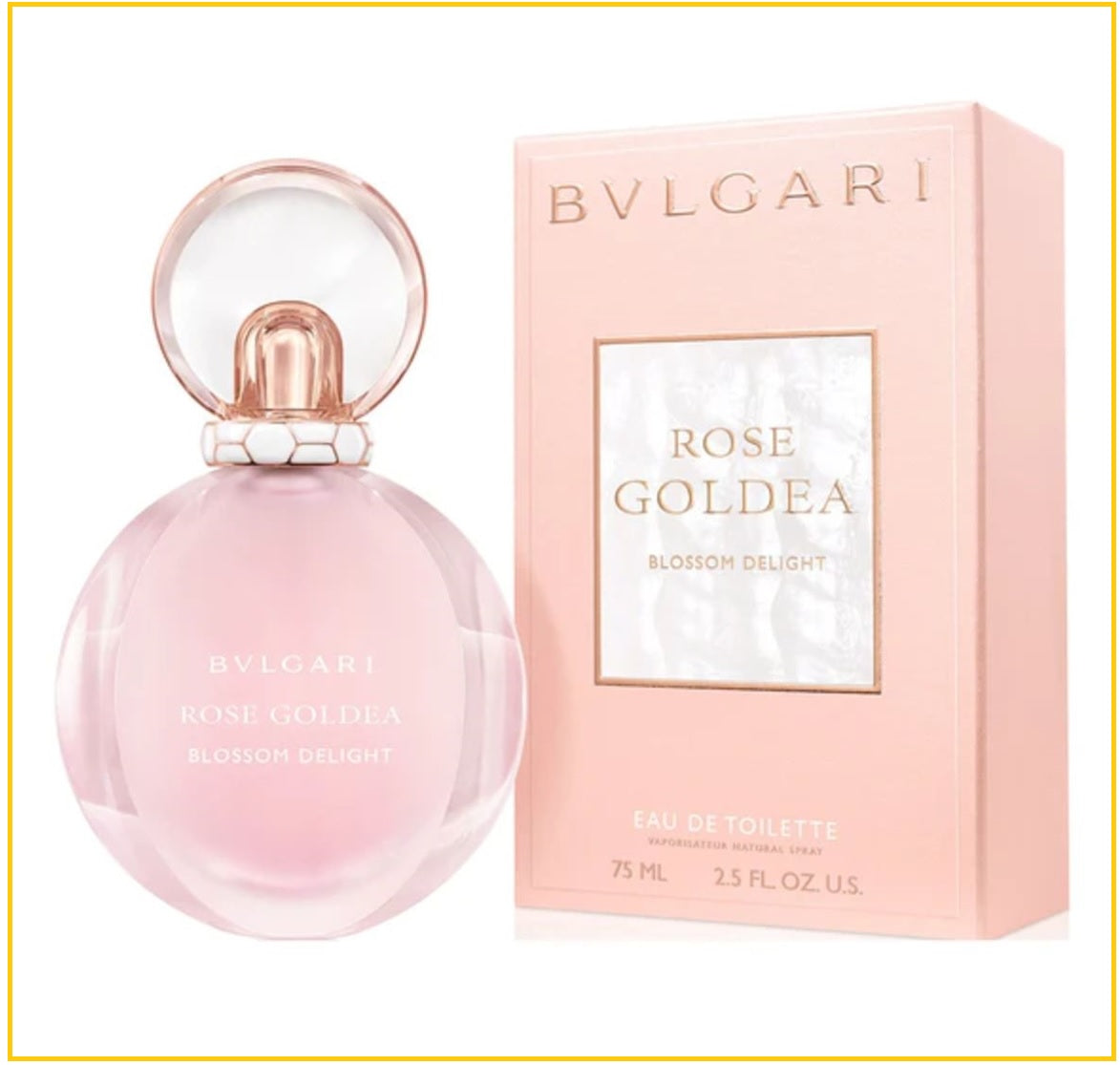 BVLGARI ROSE GOLDEA BLOSSOM DELIGHT EAU DE TOILETTE SPRAY 75ML 歡沁玫香淡香水