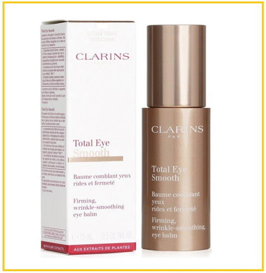 CLARINS 嬌韻詩全明星緊緻抗皺修護眼霜 TOTAL EYE SMOOTH FIRMING ANTI-WRINKLE EYE CREAM 15ML