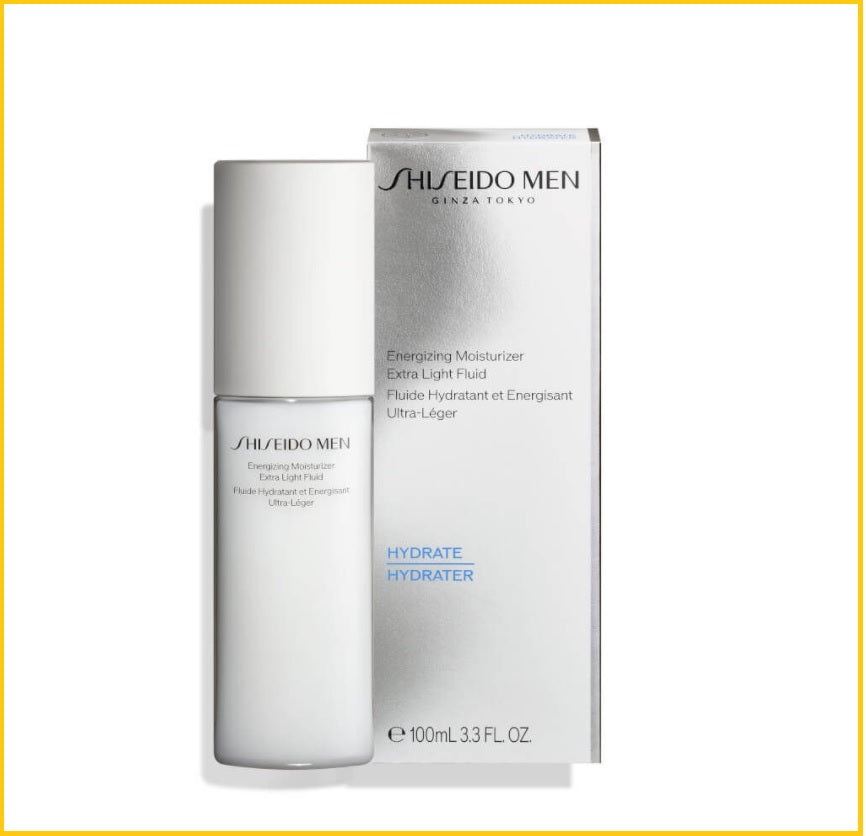 SHISEIDO MEN ENERGIZING MOISTURIZER EXTRA LIGHT FLUID 100ML 男士爽膚乳