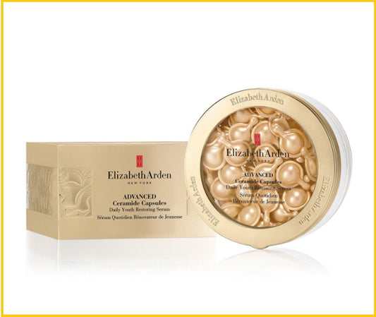 ELIZABETH ARDEN NEW ADVANCED CERAMIDE CAPSULES DAILY YOUTH RESTORING SERUM 60 CAPSULES 超時空金致導航面部精華膠囊