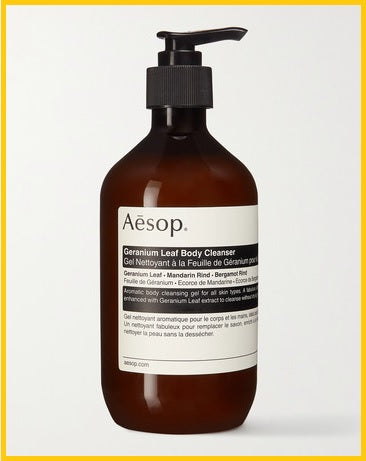 AESOP GERANIUM LEAF BODY CLEANSER 500ML 天竺葵沐浴露