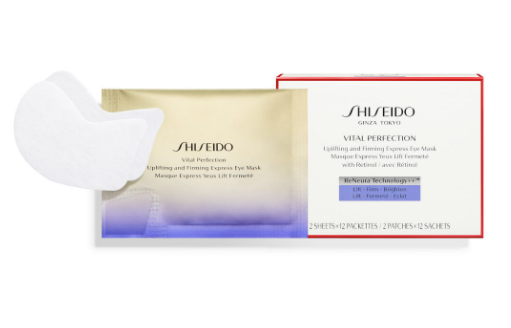 SHISEIDO VITAL PERFECTION UPLIFTING & FIRMING EXPRESS EYE MASKS 24 Sheets 悅薇眼膜賦活瞬效提拉眼膜 (12對)