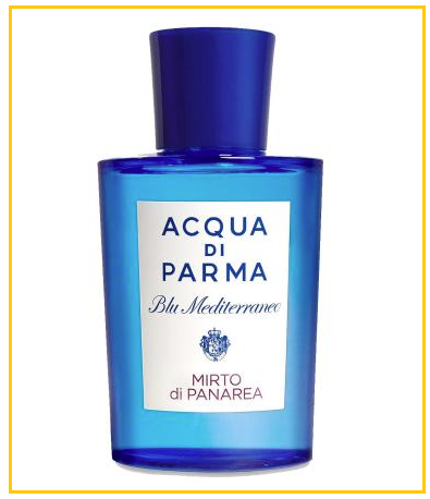 ACQUA DI PARMA BLU MEDITERRANEO MIRTO DI PANAREA EDT 藍色地中海桃金孃加州桂淡香水