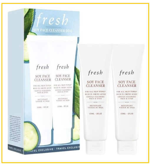 FRESH SOY FACE CLEANSER 150ML DUO SET 大豆卸妝潔面乳x 2