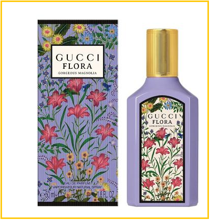 GUCCI FLORA GORGEOUS MAGNOLIA EAU DE PARFUM 30ML/50ML/100ML 魅力玉蘭香水