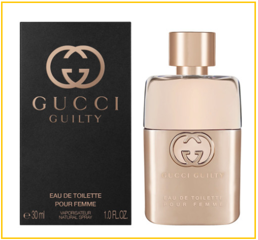 GUCCI GUILTY POUR FEMME EAU DE TOILETTE - 30 ML/90ML 罪愛女士淡香水